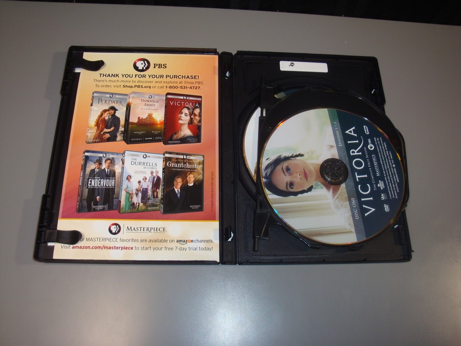 Victoria Season 1 DVD Jenna Coleman PBS Masterpiece Tom Hughes Rufus Sewell