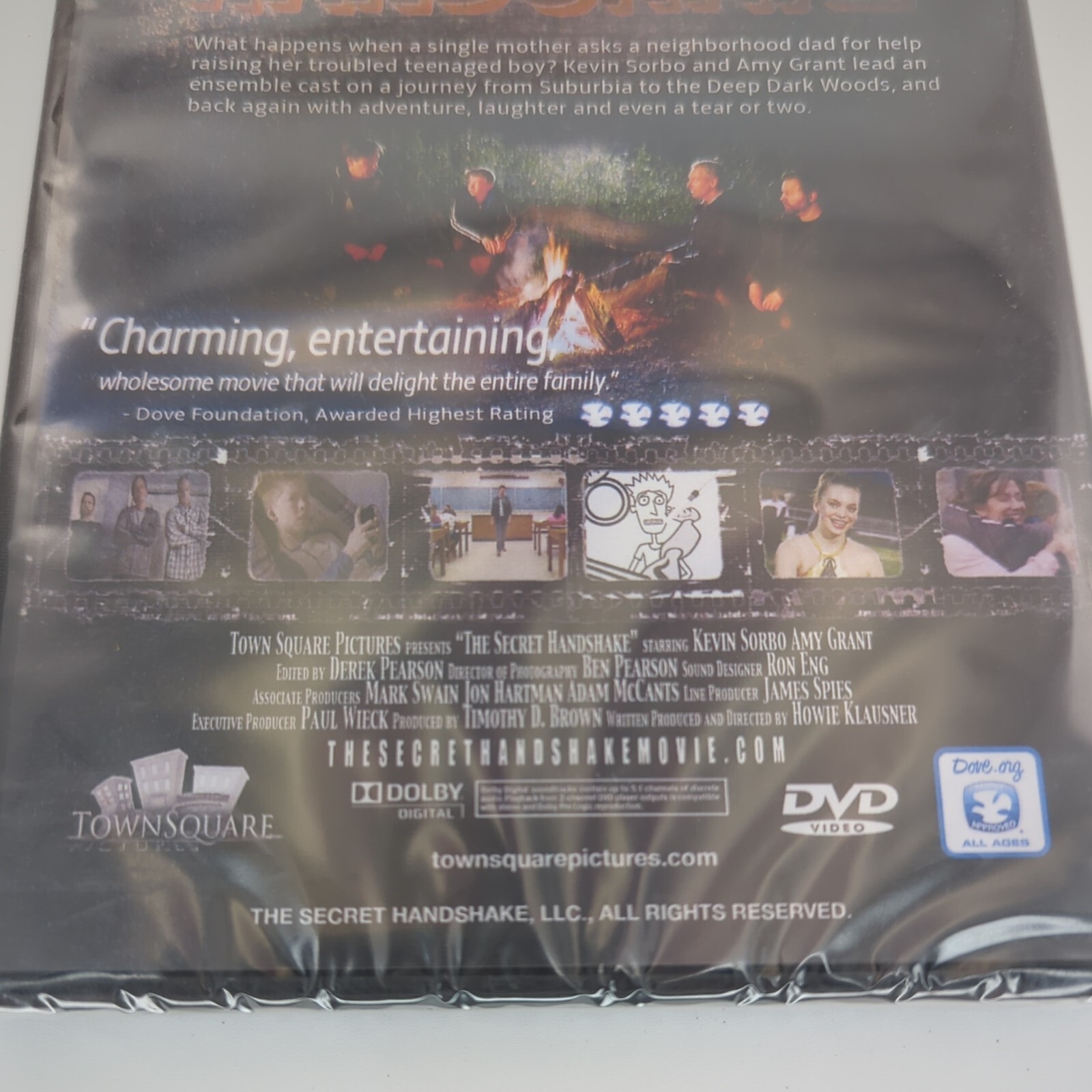 THE SECRET HANDSHAKE DVD 2015 AMY GRANT KEVIN SORBO BRAND NEW Sealed
