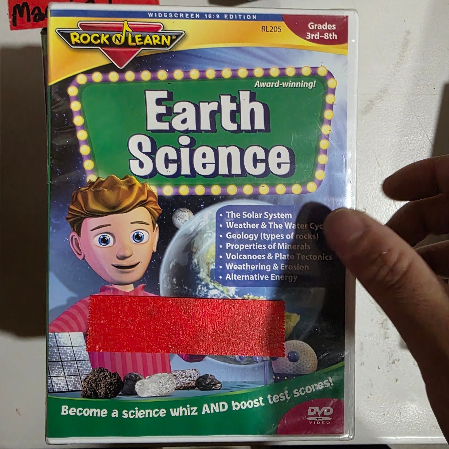 Earth Science DVD Rock N Learn Widescreen 16:9 Grades 3rd-8th