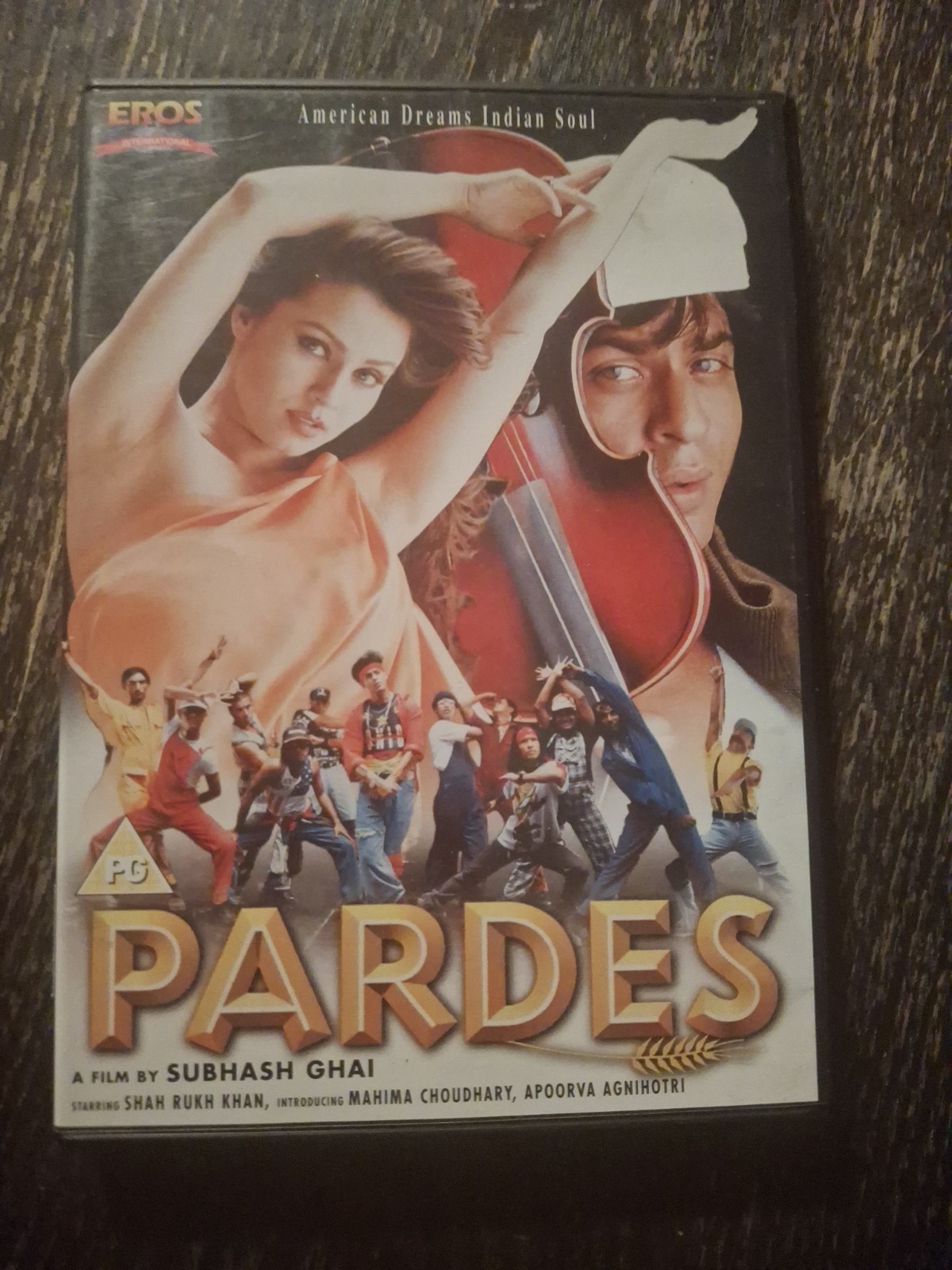 Pardes DVD Bollywood Hindi Region-Free