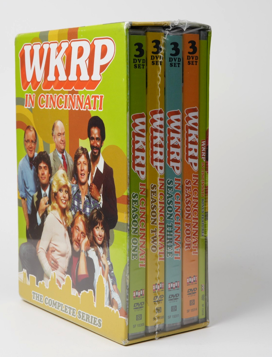 WKRP in Cincinnati: The Complete Series 1-4 + Bonus (DVD, 2014, 13-Disc Set)