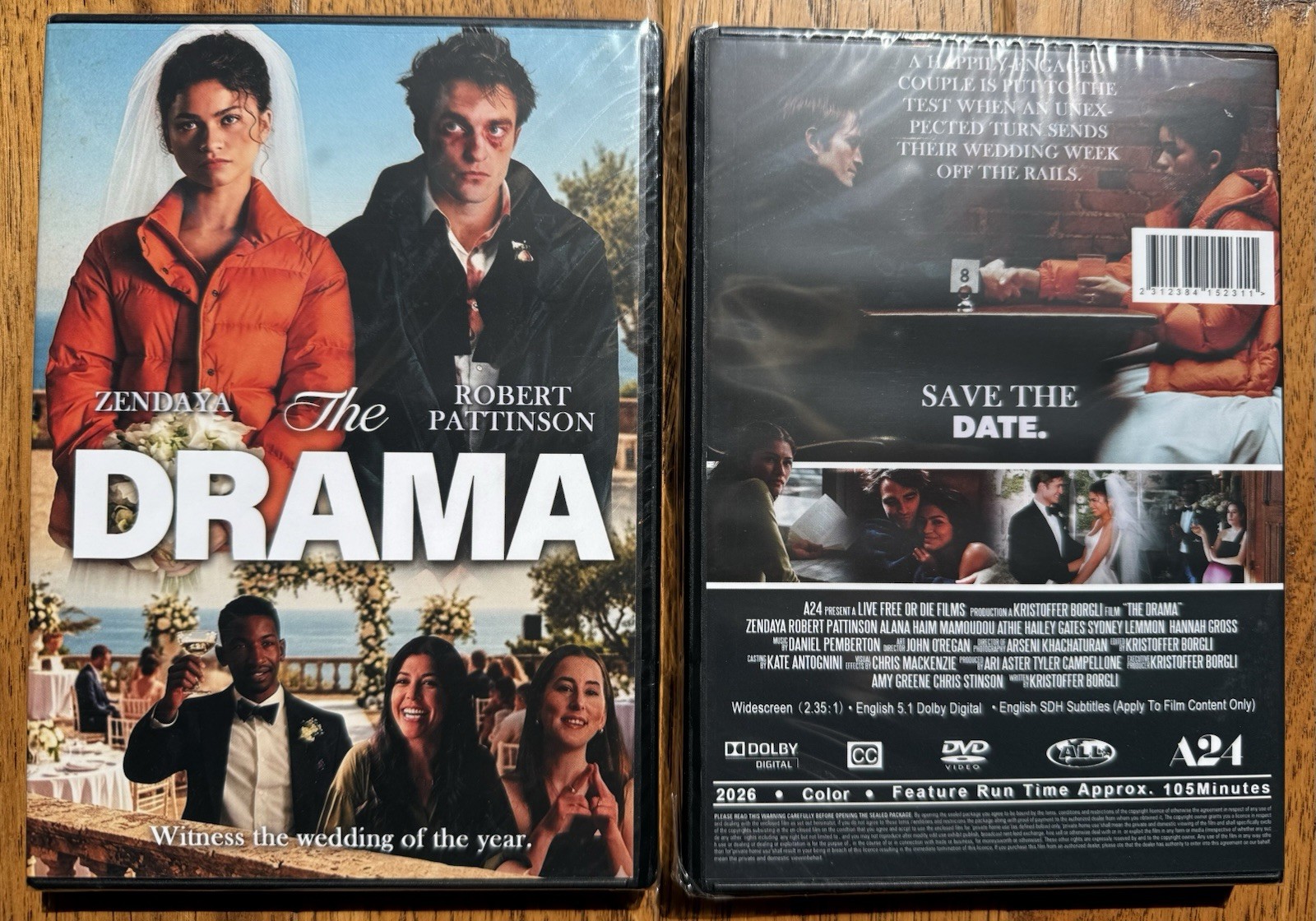The Drama (2026) DVD, Brand New, Sealed, Presale