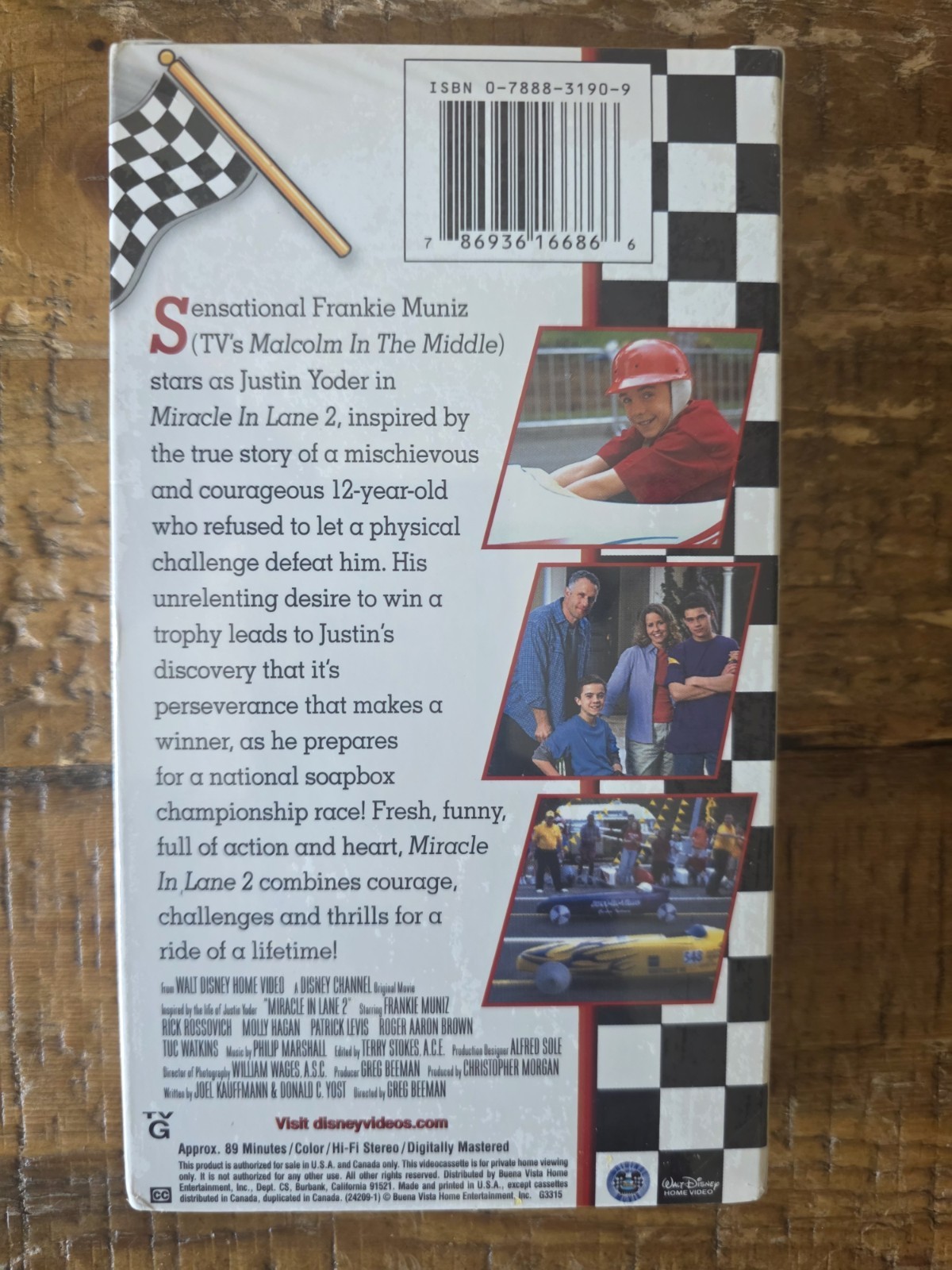 Miracle in Lane 2 VHS New Sealed With Watermark