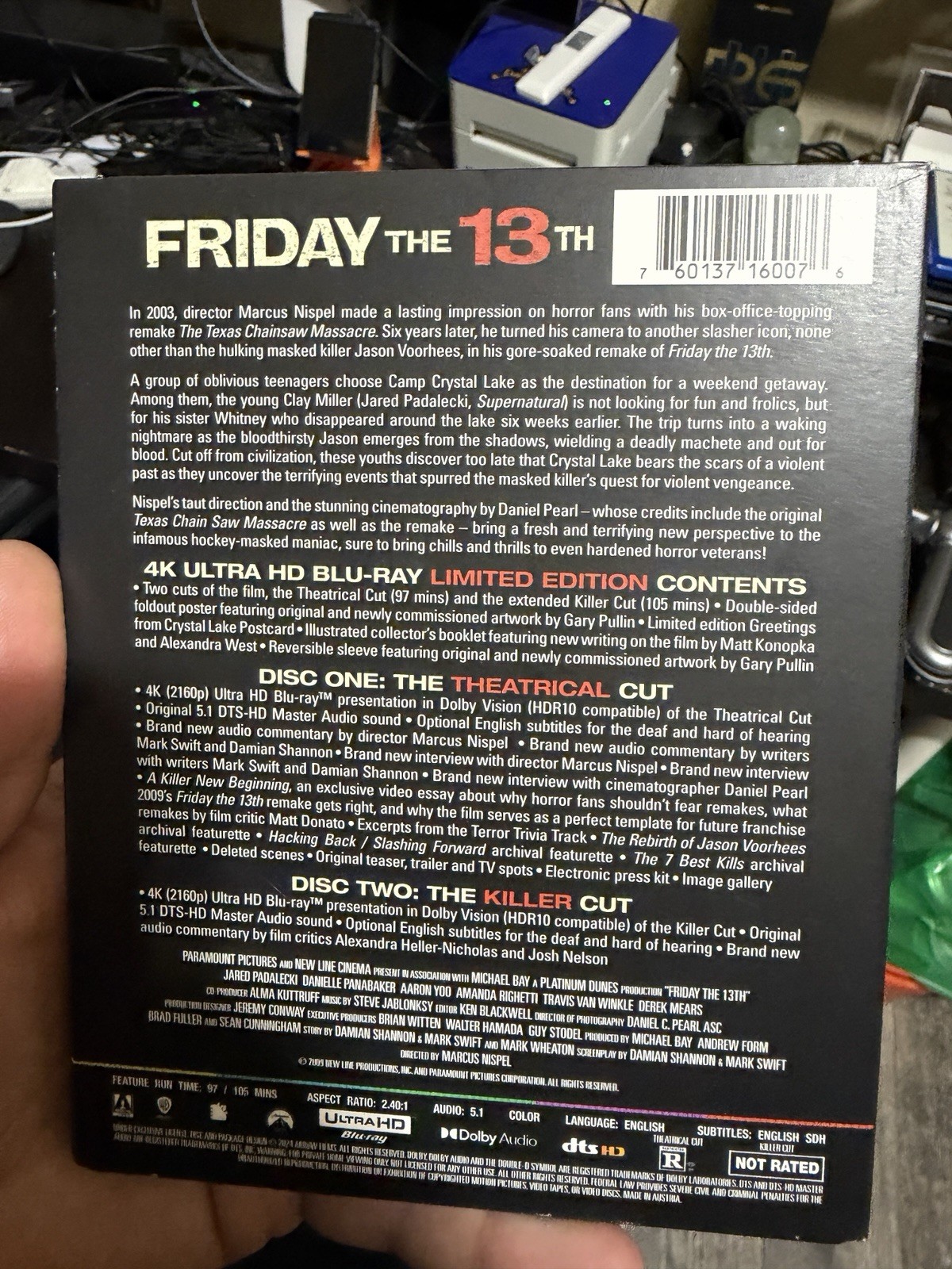 Friday The 13th [Arrow Limited Edition 4K/Blu-ray Set with Slipcase] – Marcus ..