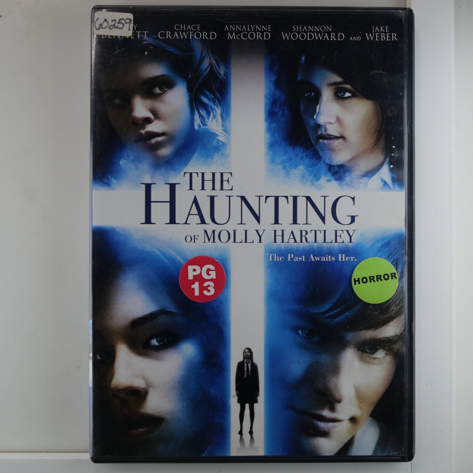 The Haunting of Molly Hartley DVD 2008 Haley Bennett Chace Crawford Horror