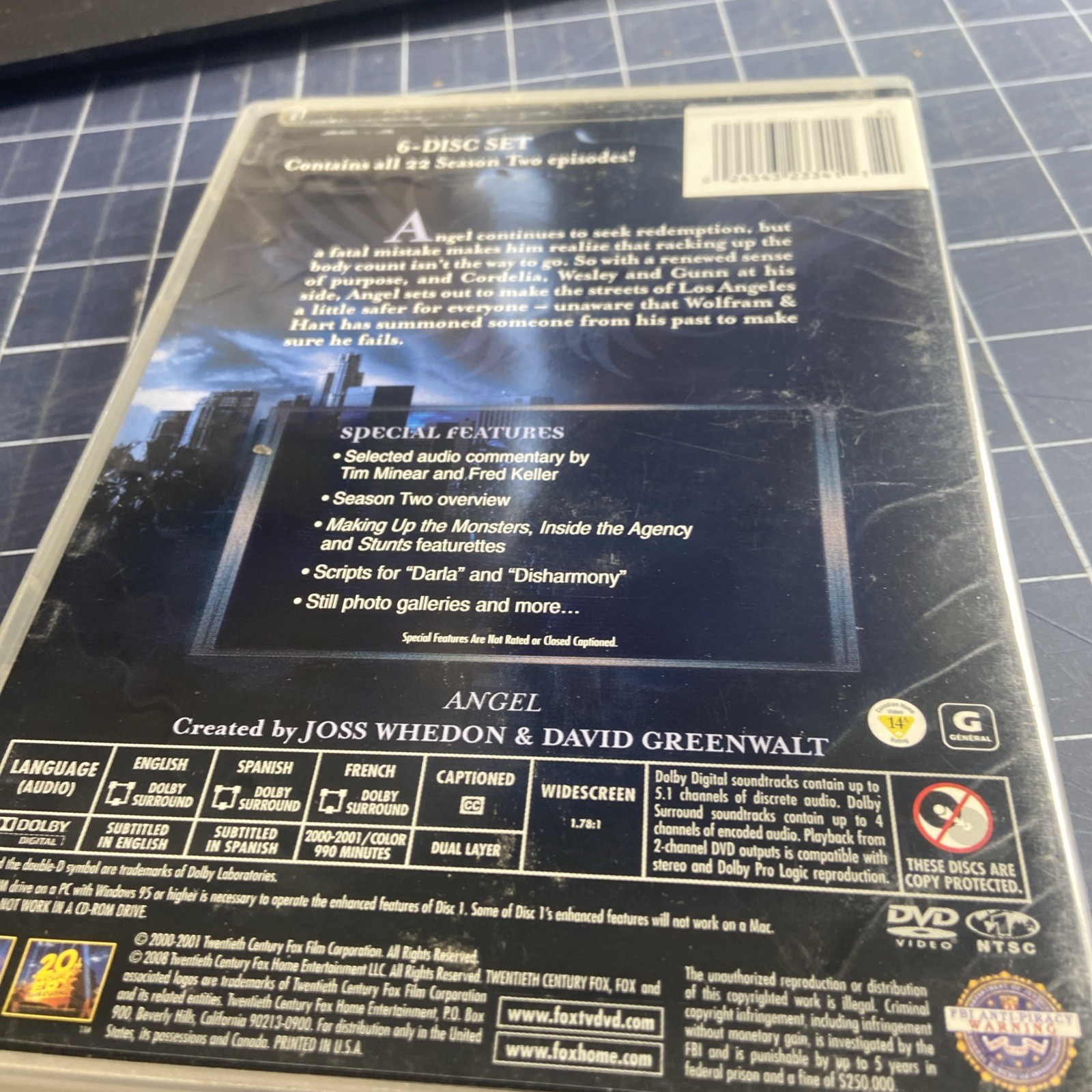 Angel – TV Series DVD Seasons 1-5 1,2,3,4,5 – Free Shipping