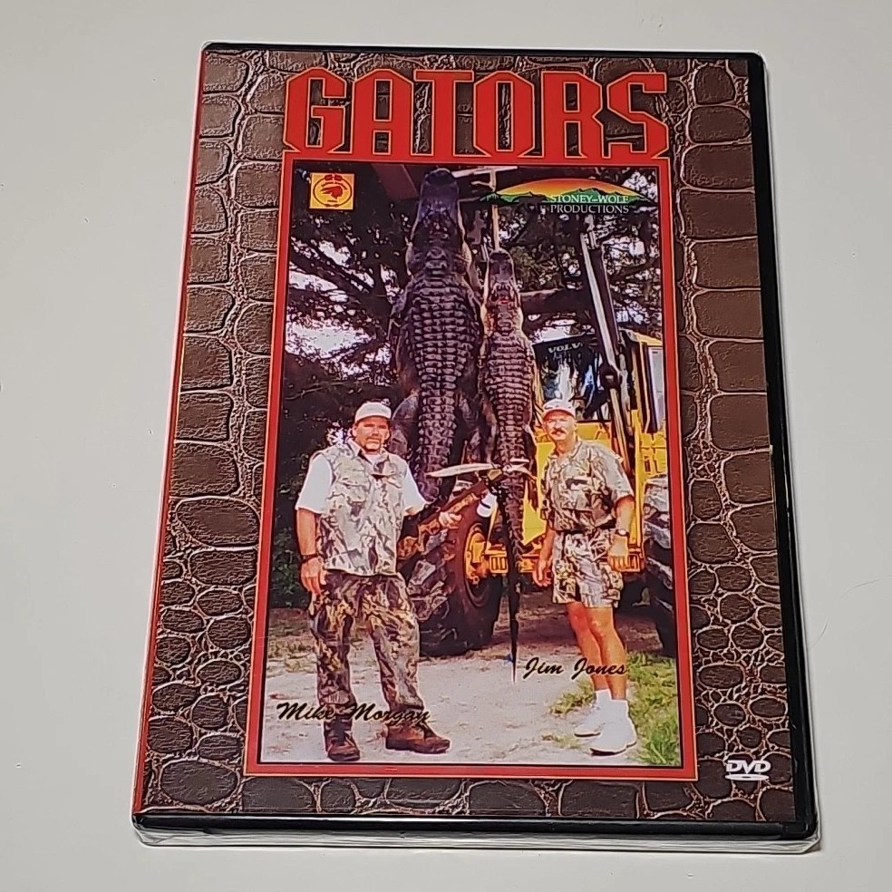 GATORS Alligator Gator Hunting Hunt Dangerous Game Hunts Alligators DVD NEW