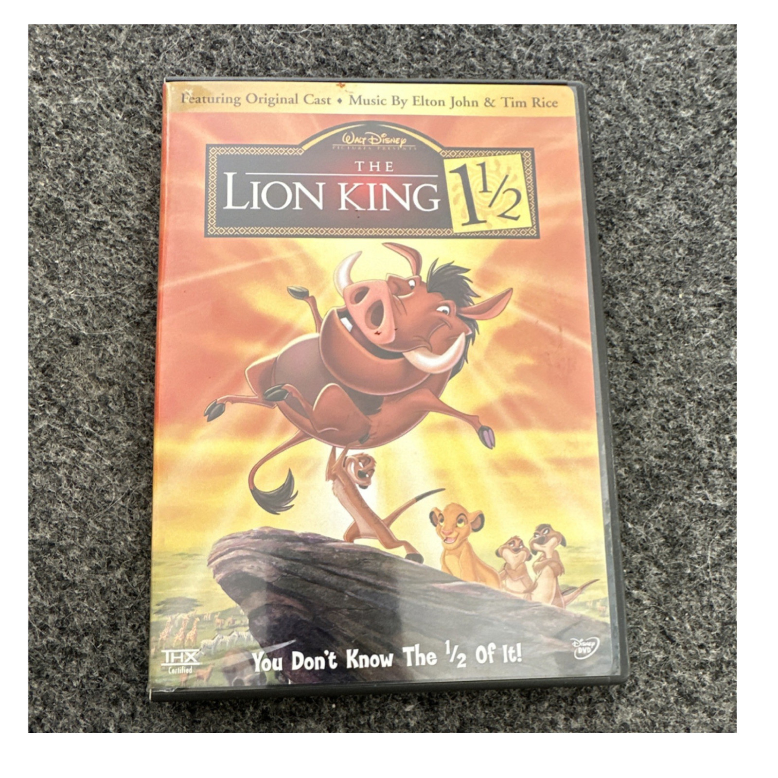 Walt Disney The Lion King 1 1/2 DVD G 77min Deleted Scenes Nathan Lane
