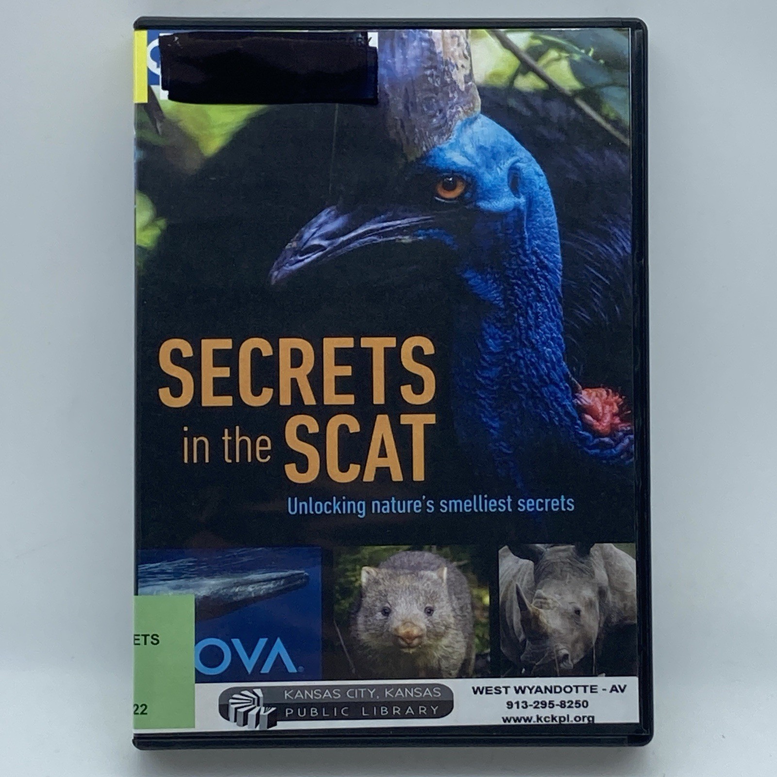 NOVA: Secrets in the Scat DVD 2022 PBS WGBH Animals Natural World EX-LIBRARY