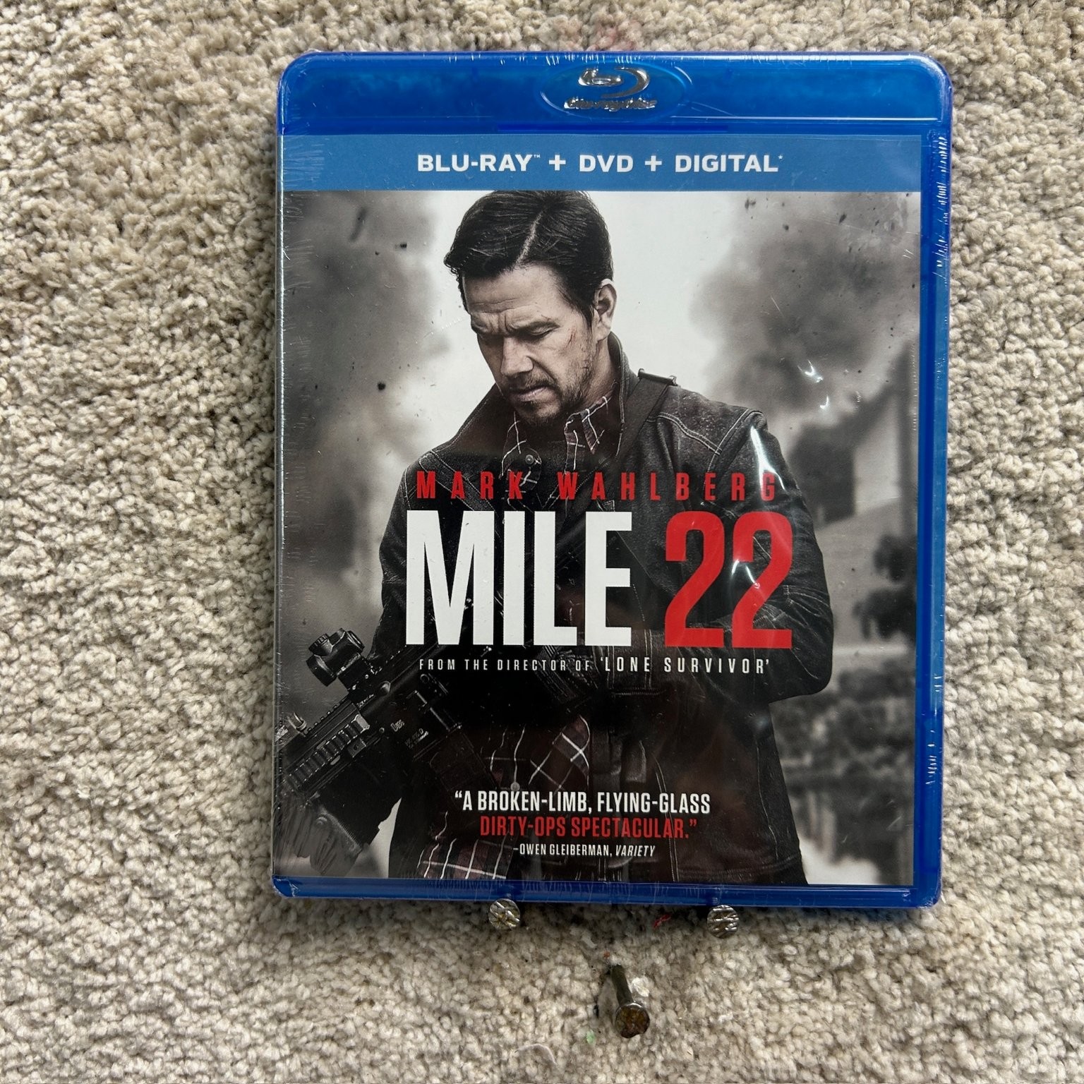 Mile 22 Blu-ray + DVD + Digital 2018 Mark Wahlberg Iko Uwais Peter Berg