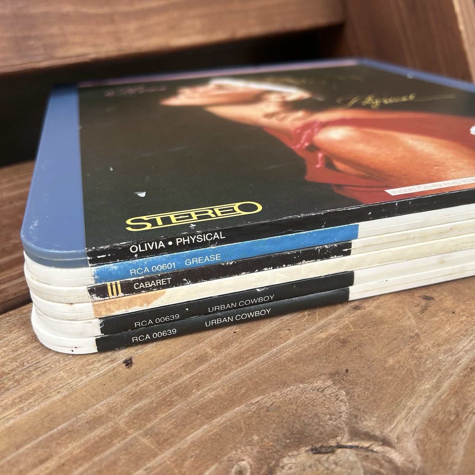 RCA Selectavision Video Disc Lot of 6 Grease Olivia Newton John Travolta
