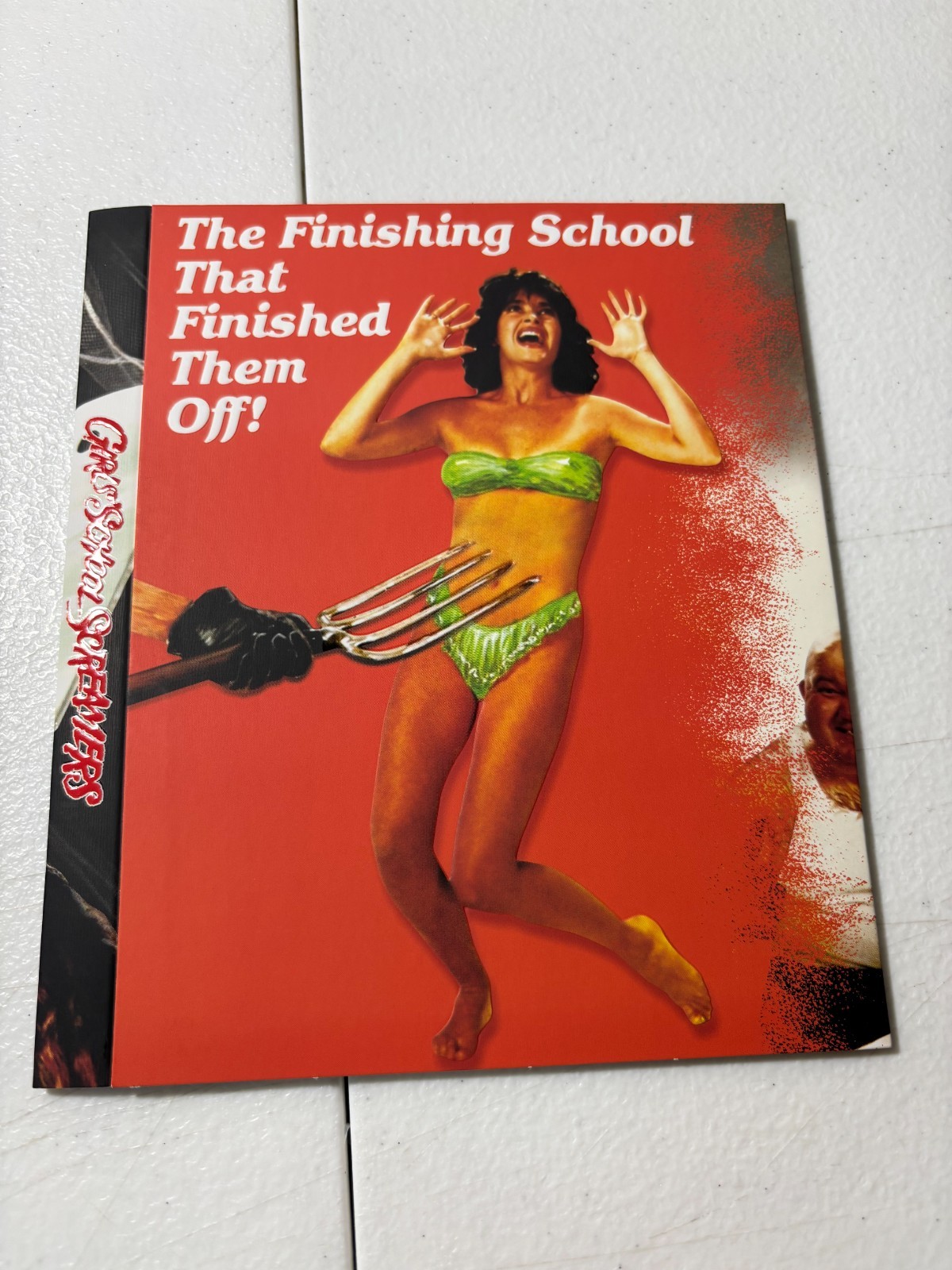 Girl School Screamers Blu-ray Slipcover Only Vinegar Syndrome