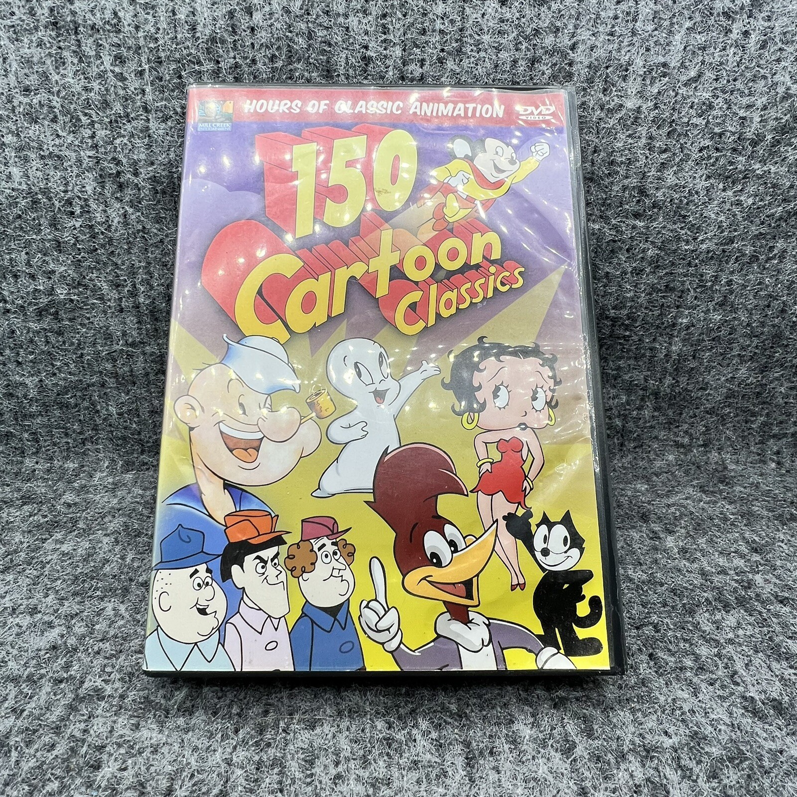 150 Cartoon Classics DVD Movie 2006 4 Disc Set