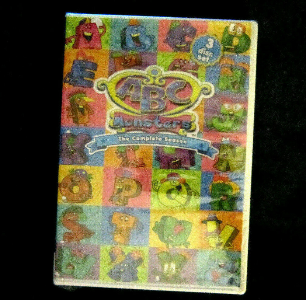 dvd ABC Monsters The Complete Season 3-disc set, 575 minutes (alphabet)
