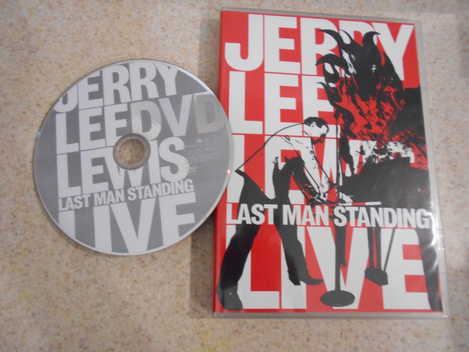 Jerry Lee Lewis Last Man Standing Live DVD Tom Jones Willie Nelson Ron Wood