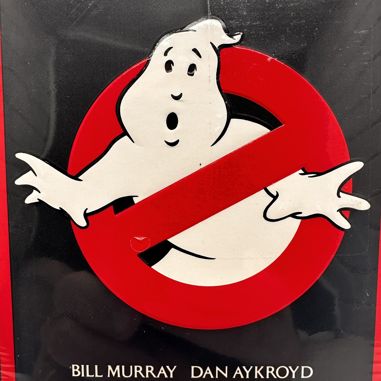 Ghostbusters VHS 1985 SEALED FIRST PRINT Embossed logo Red Border You Grade It