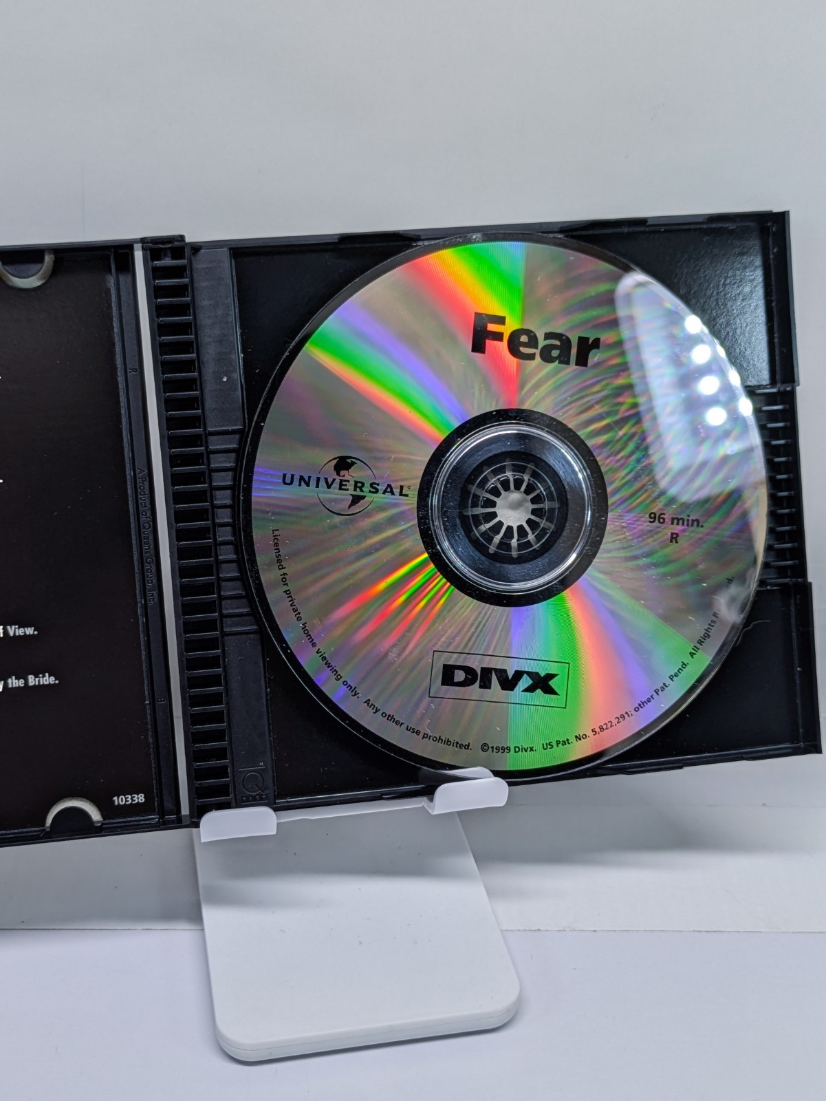 5x DIVX Movie Lot Something About Mary/Fear/Runaway Train/English Patient/Rock