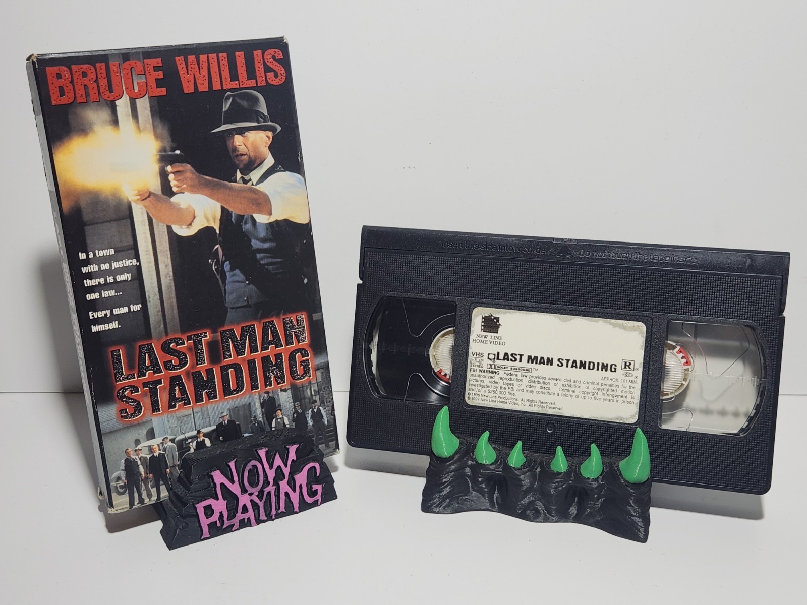 Last Man Standing (VHS, 1997) Bruce Willis Christopher Walken