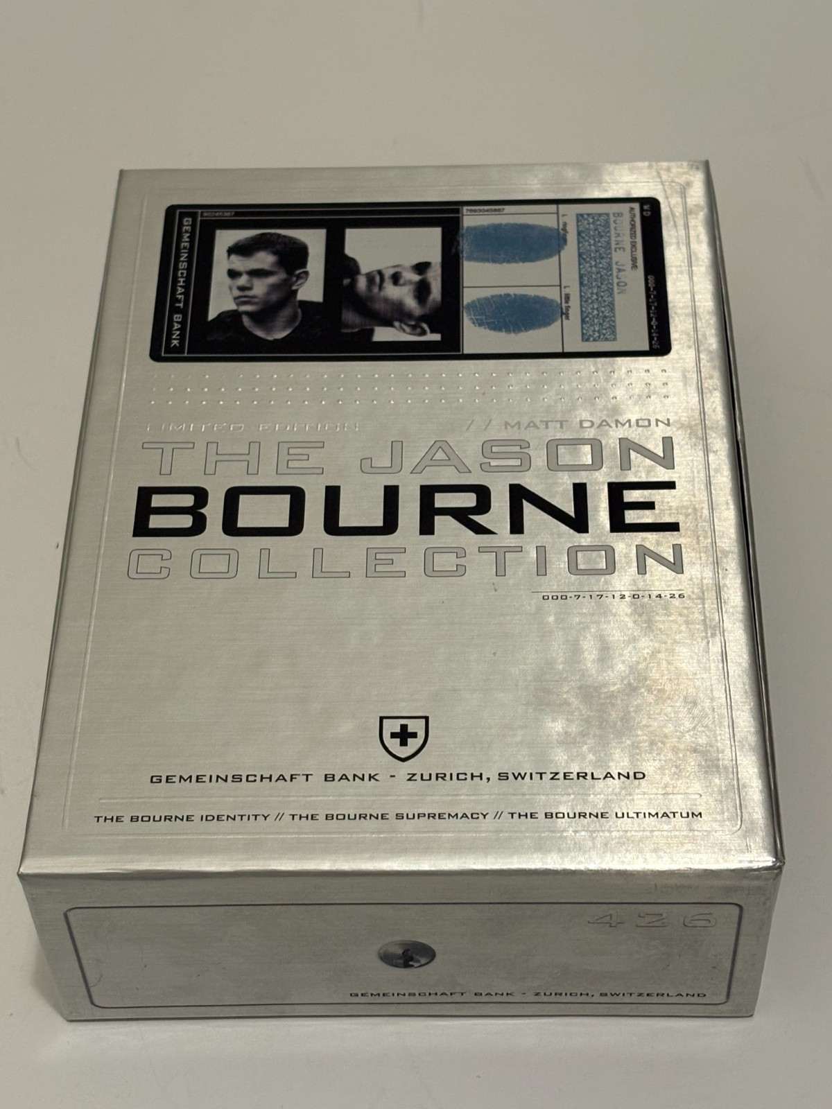 The Jason Bourne Collection (DVD, 2007, 4-Disc Set, Limited Edition)
