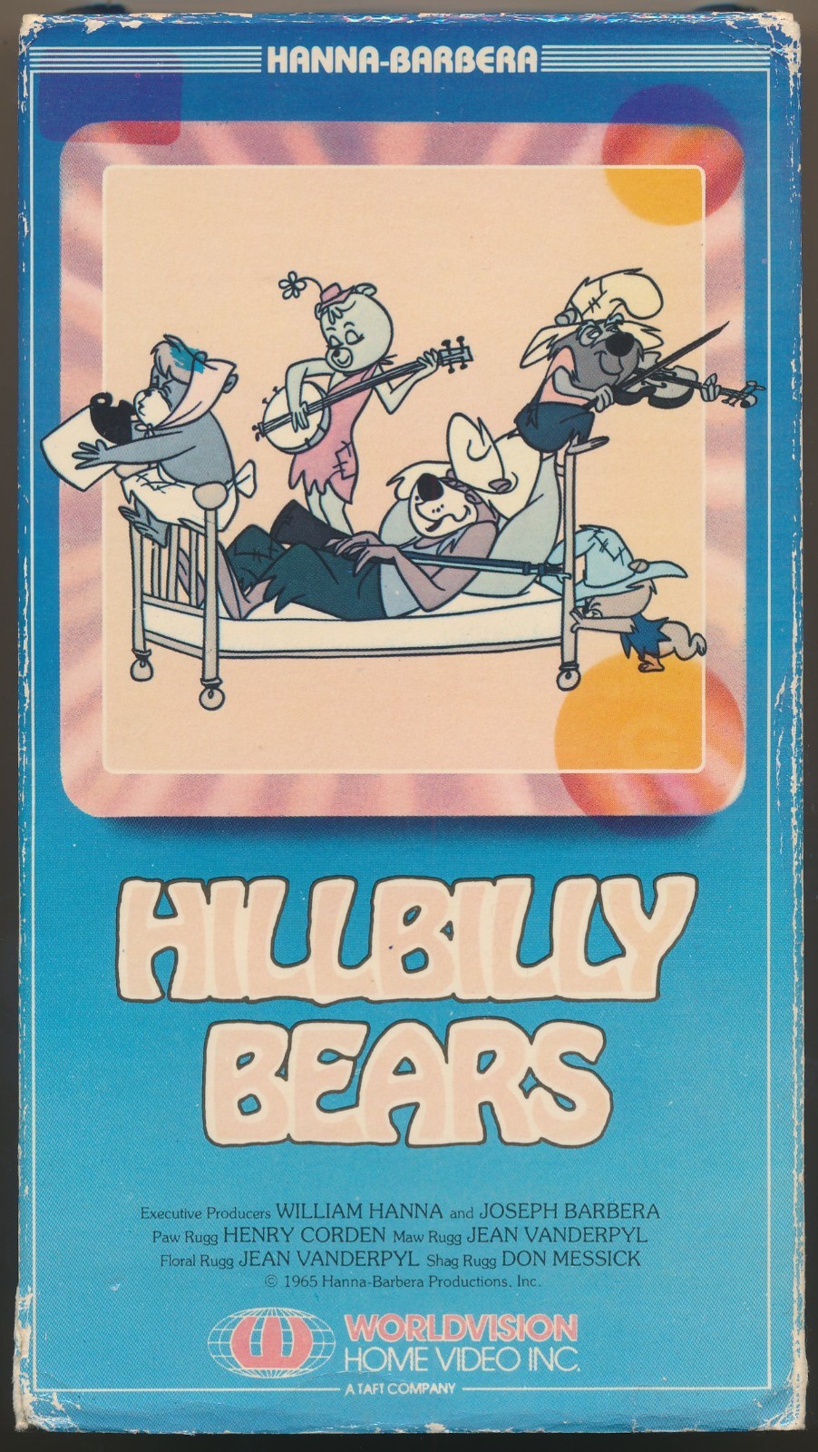 Hillbilly Bears Vintage Hanna Barbera Kids WorldVision Cartoons 8 Eps. Rare VHS