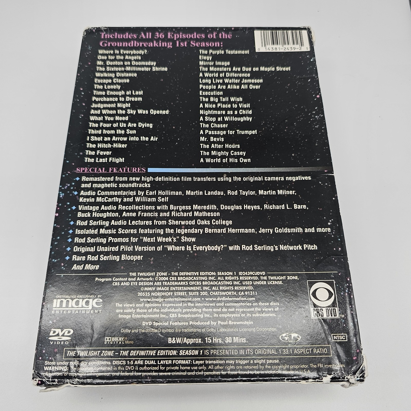 The Twilight Zone – 2006 The Complete Definitive Collection All 28 Discs EC