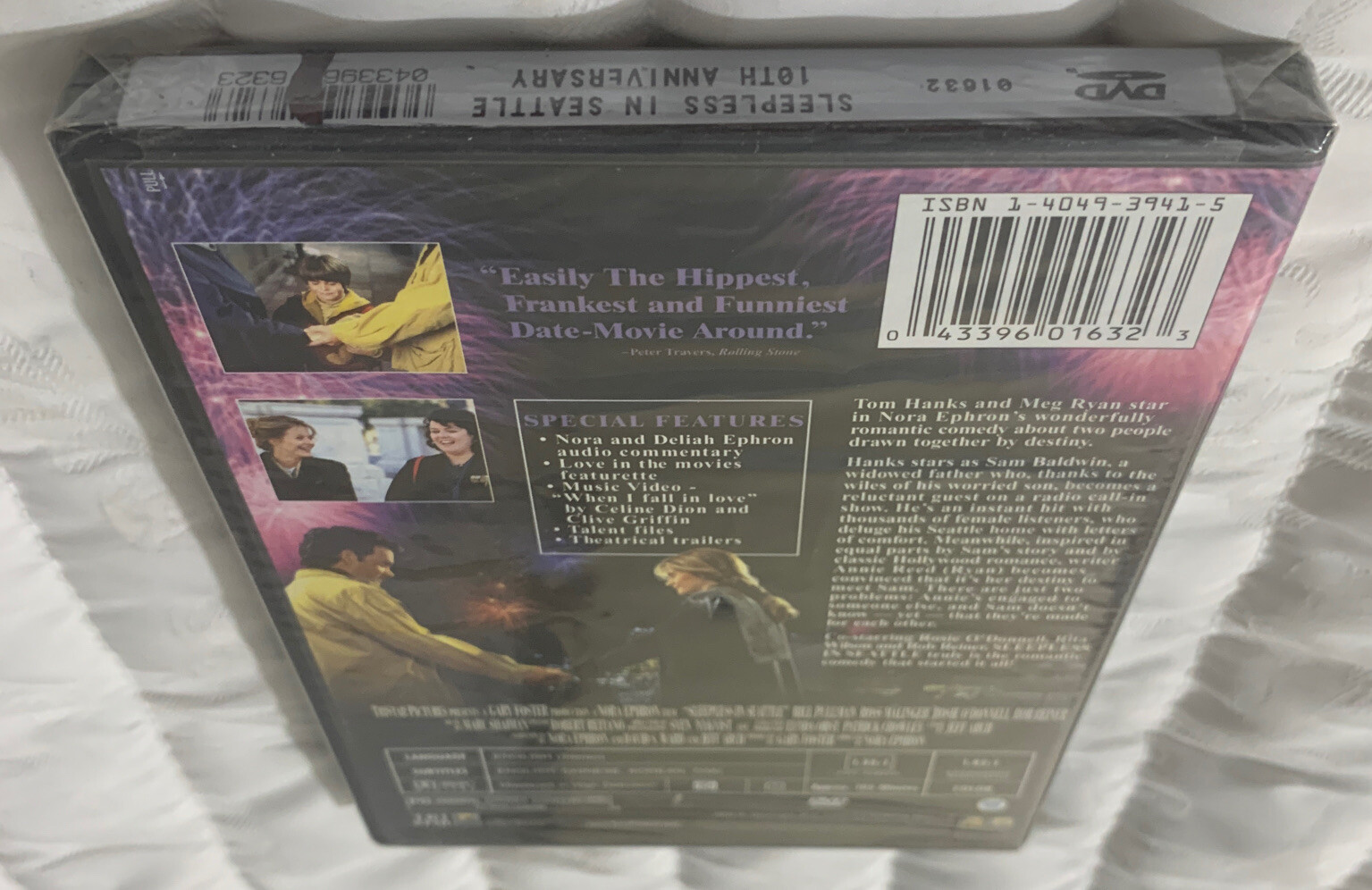 Sleepless In Seattle 10th Anniversary Edition DVD Tom Hanks Meg Ryan Brand New