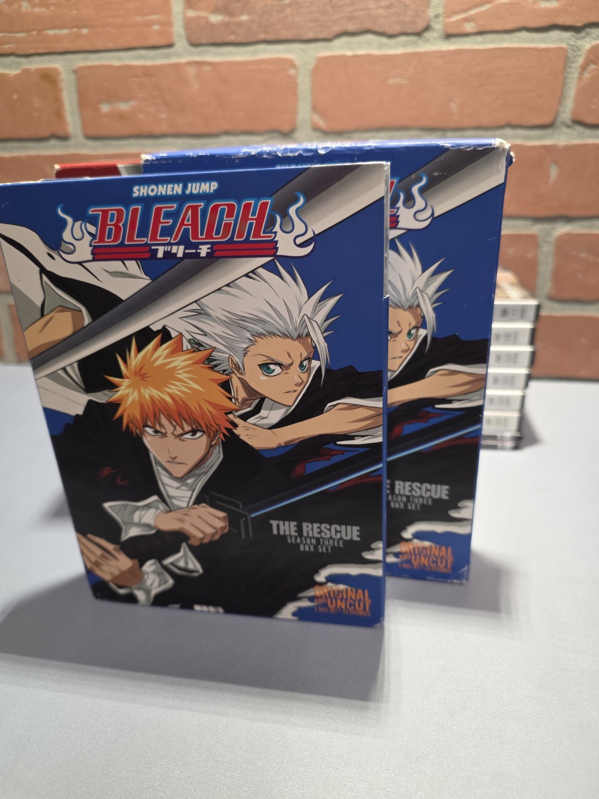 Shonen Jump Bleach DVD Lot Season 1-3 Dvd Set 6 Through 11 The Assault Disk 2&3
