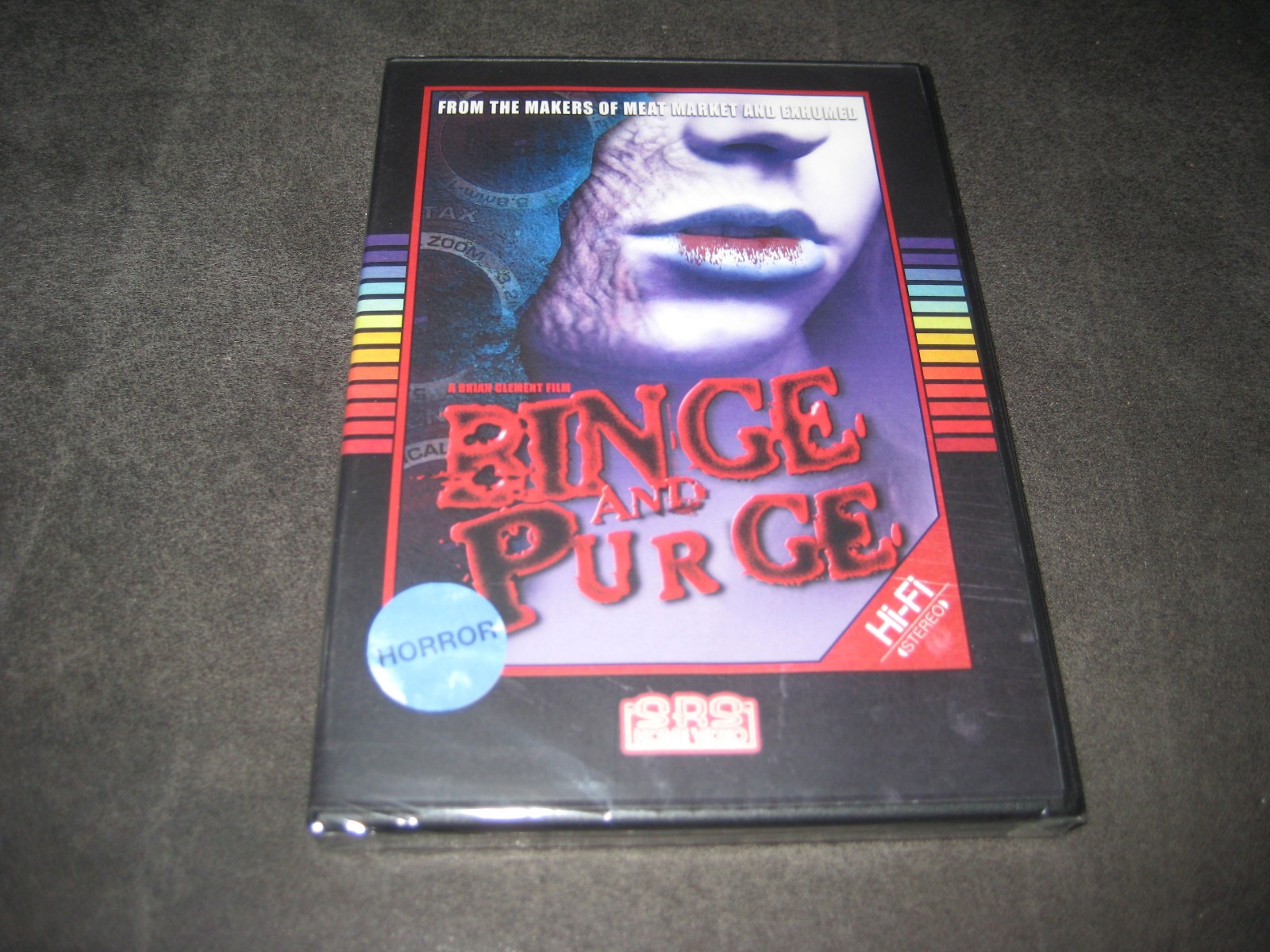 BINGE AND PURGE (DVD 2002) BRAND NEW – NOT RATED – FULL SCREEN – HORROR
