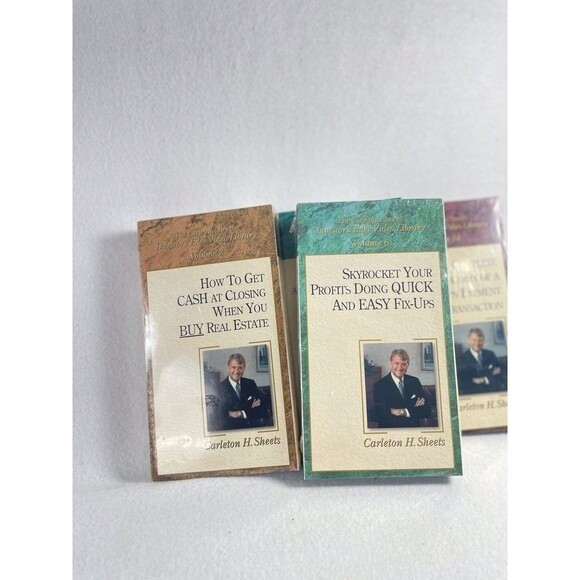 Carleton H Sheets 4 Pack VHS Collection (Volumes 1, 2, 14, 6)