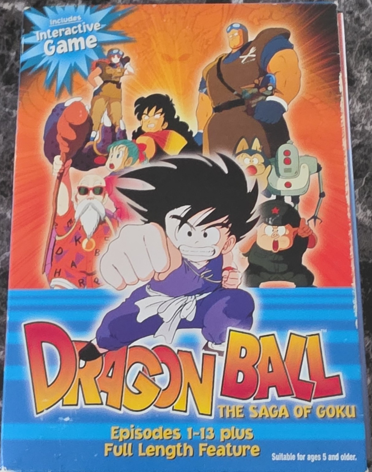 Dragon Ball: The Saga of Goku Box Set DVD FUNimation Episodes 1-13 English/Span…