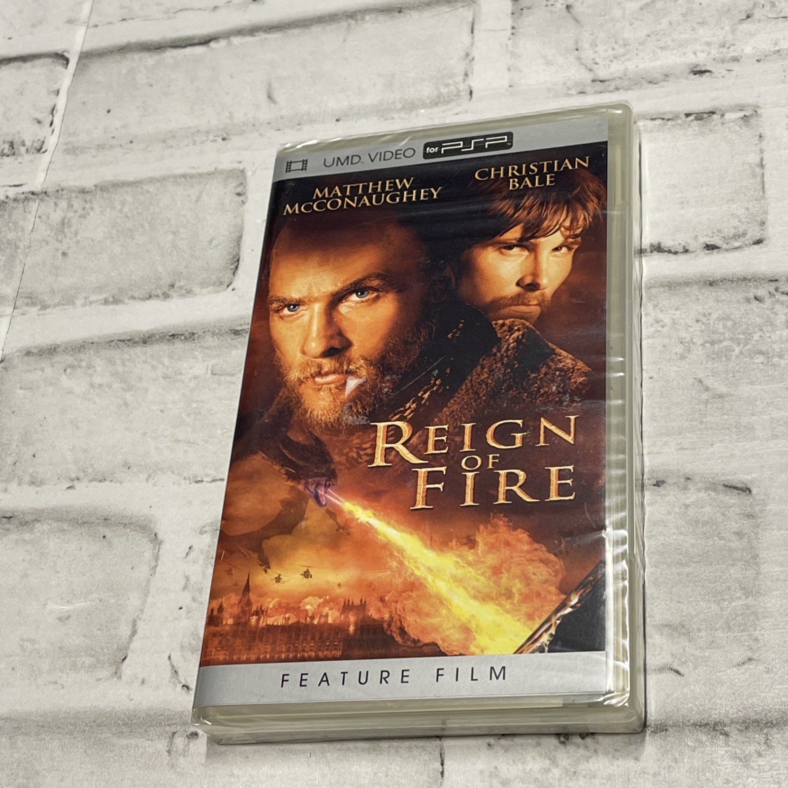 Reign of Fire UMD Video PSP Matthew McConaughey Christian Bale PG-13 NEW SEALED