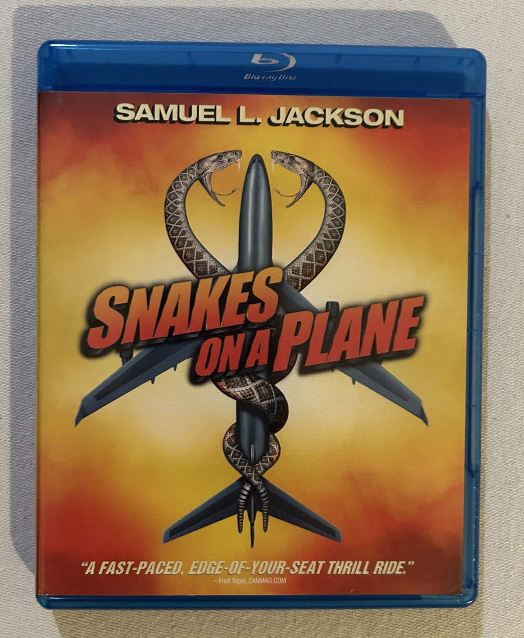 Snakes On A Plane (Blu-ray, 2006) *Samuel L. Jackson* *Horror Comedy*