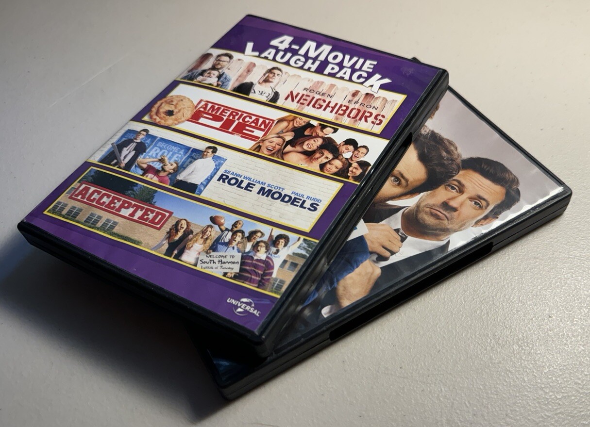6 Movie DVD Lot: Horrible Bosses, Neighbors, American Pie, Role Models, Accepted