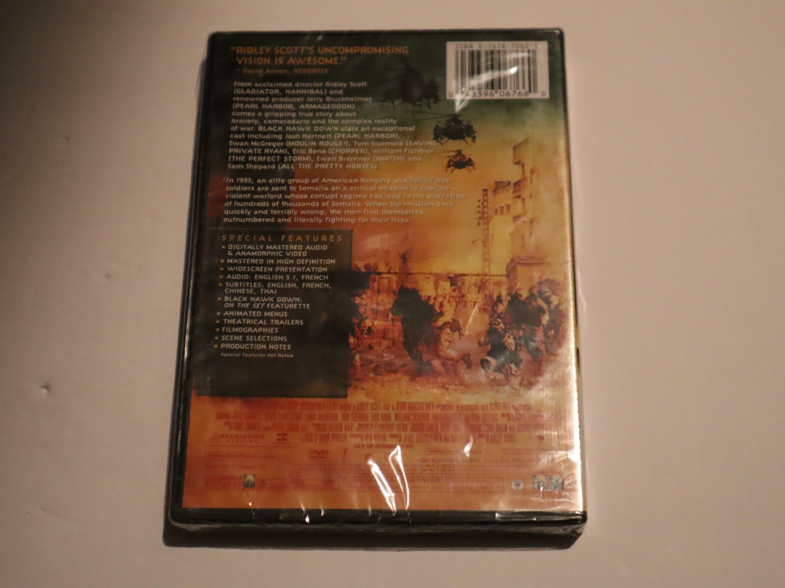 Black Hawk Down (DVD, 2001)