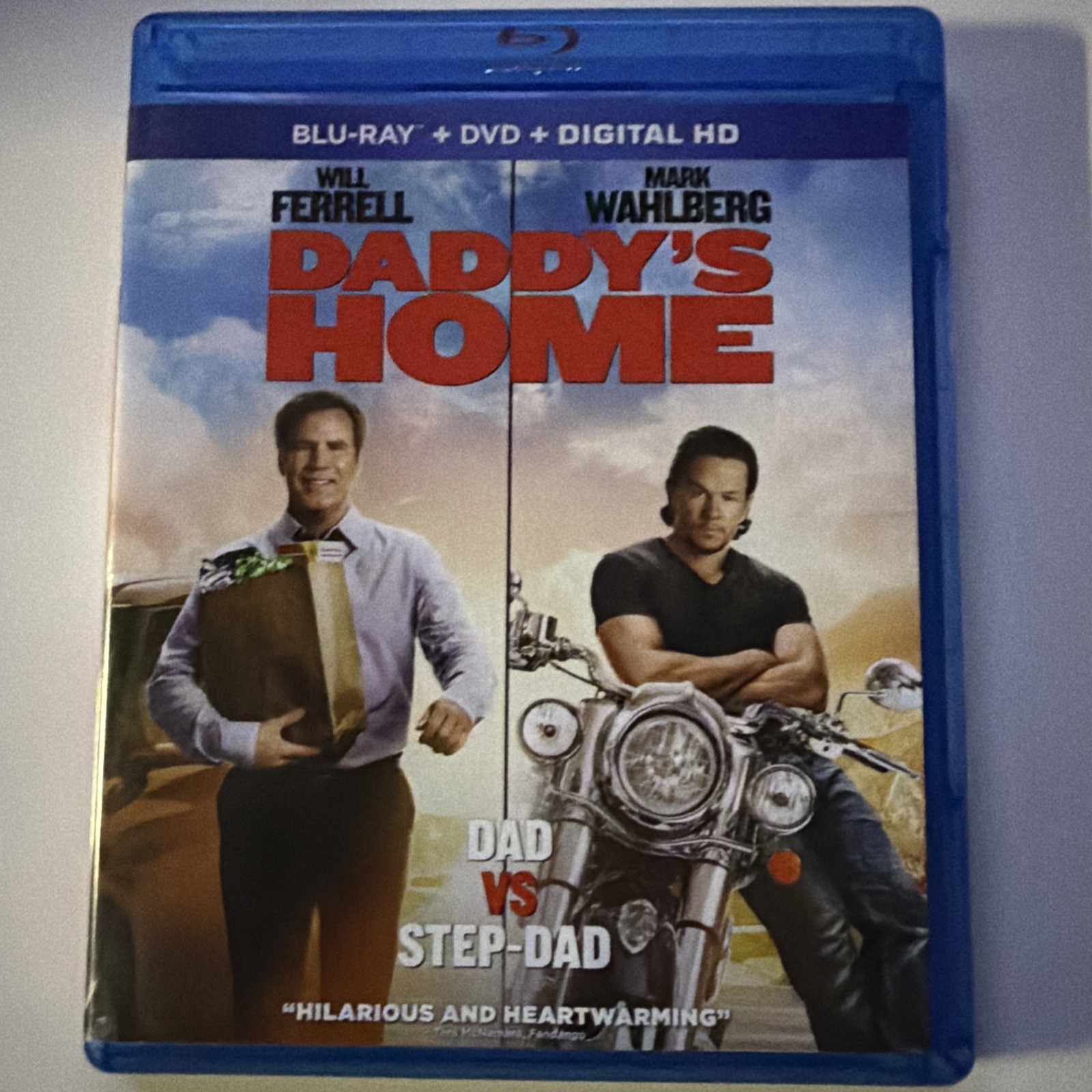 Daddy’s Home Blu-ray Will Ferrell Mark Wahlberg Sean Anders Linda Cardellini