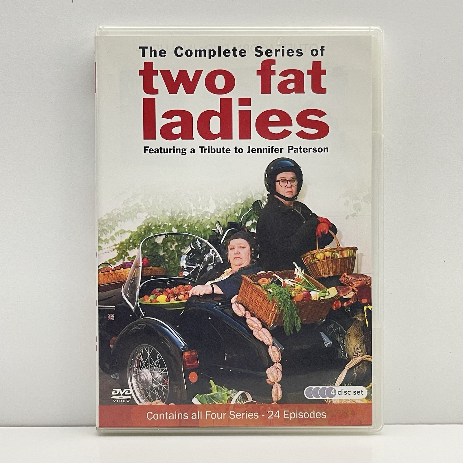 REGION 2 PAL – Two Fat Ladies: The Complete Series + Tribute DVD 2007 4-Disc Set
