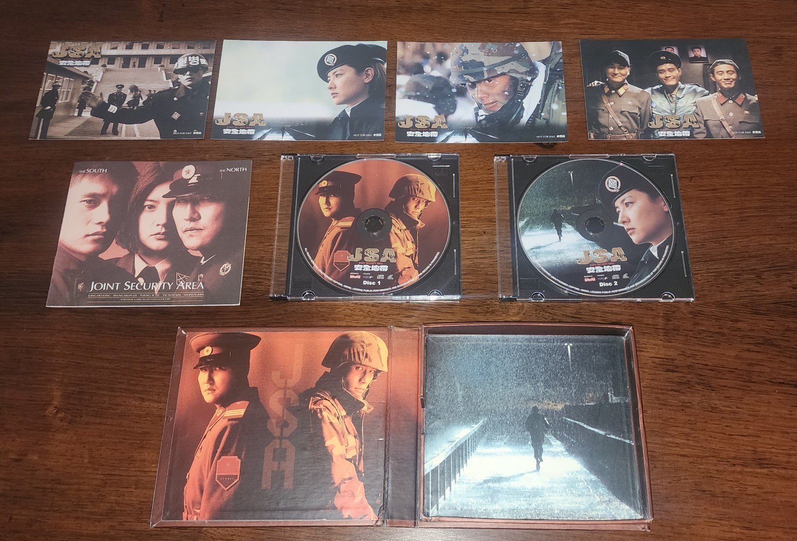 JSA Joint Security Area VCD Ltd Ed Hong Kong Import English Subs Park CHAN-wook