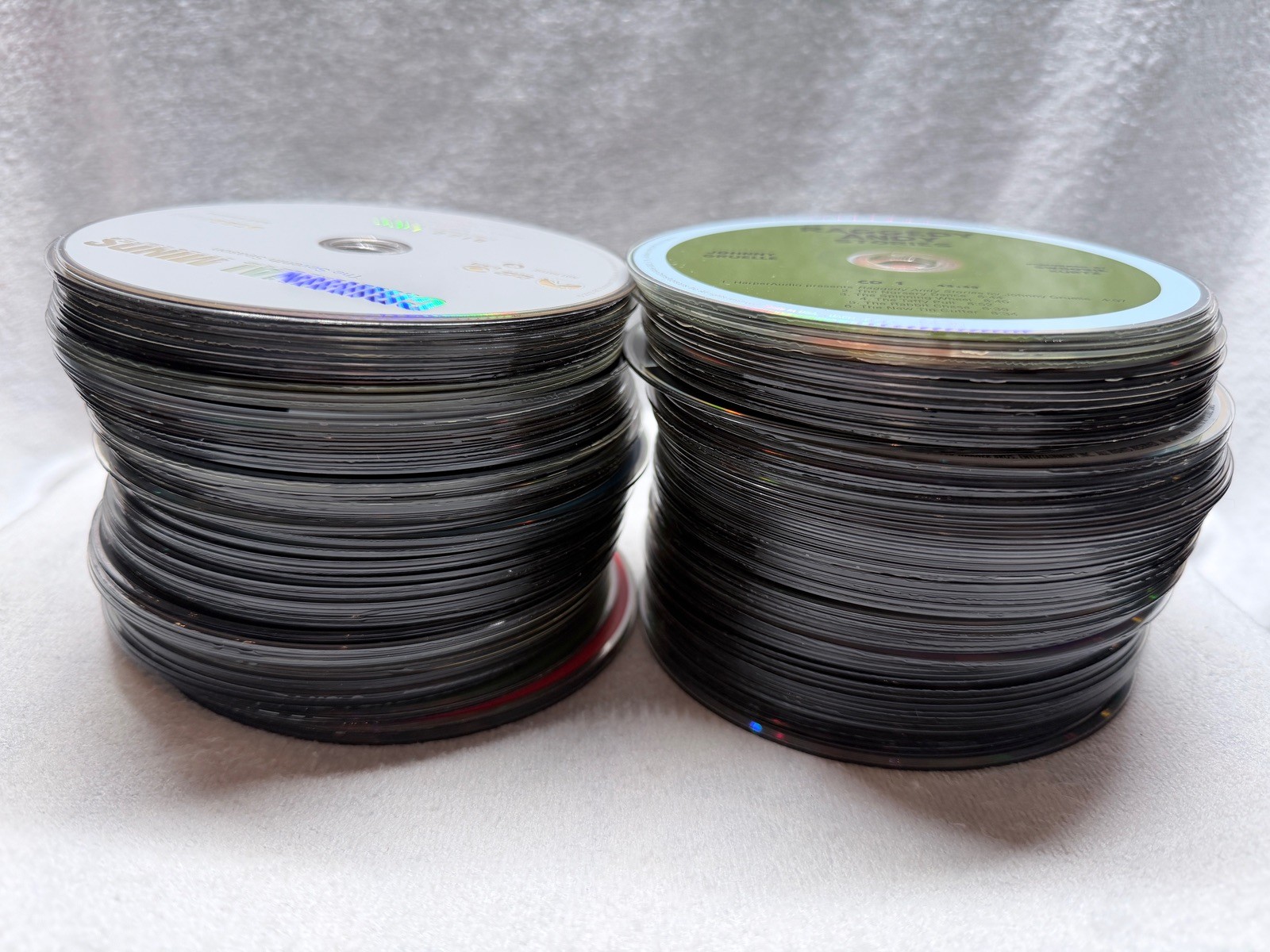 Lot Of 125+ DVDs And Blu-Ray Series/Movies Disc Only Needs Refurbished