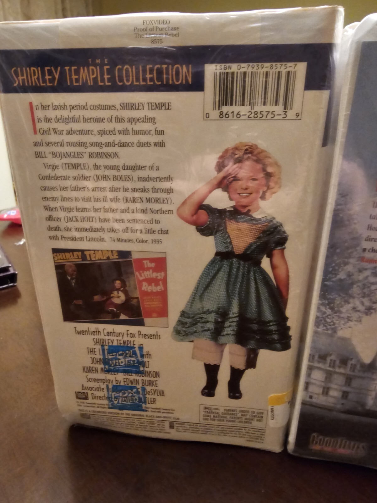 New Sealed Set of Shirley Temple VHS – Little Princess & The Littlest Rebel