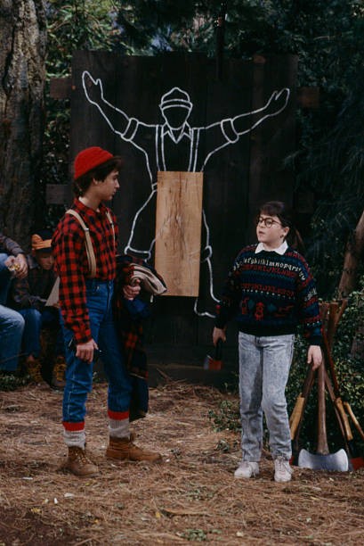 Matt Shakman Heidi Zeigler in the ABC tv series Just the Ten of Us Old Photo