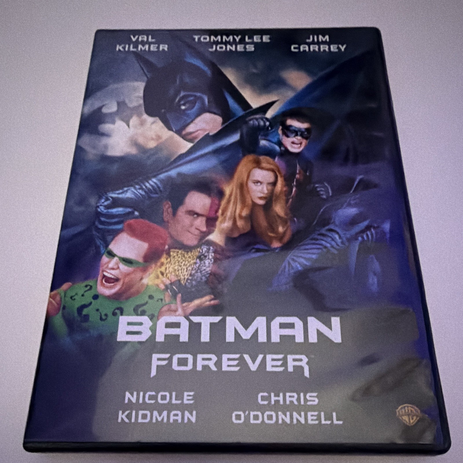 Batman (1989) , Batman Returns, Batman Forever, Batman and Robin DVD 4 Movie Set