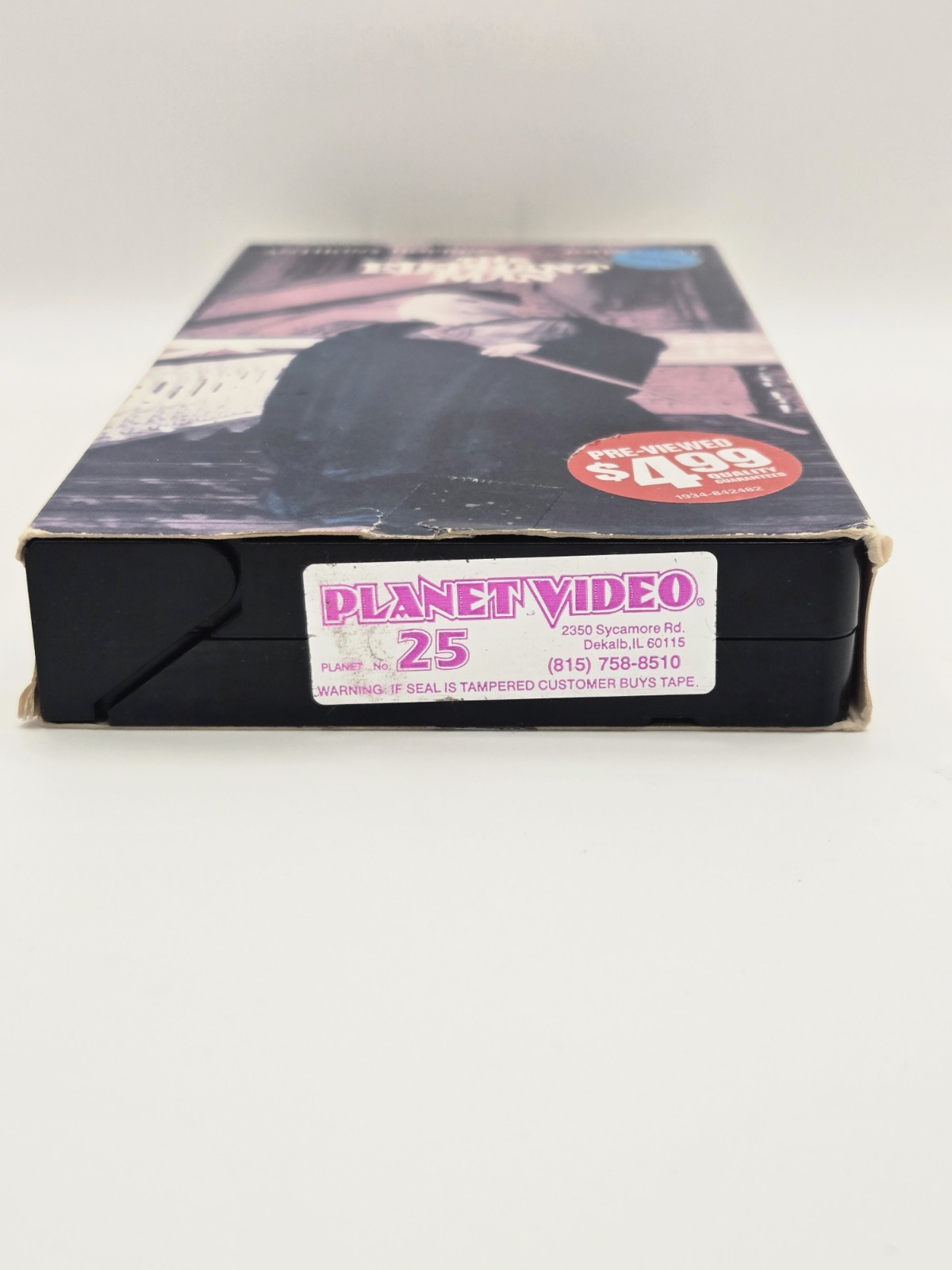 The Elephant Man VHS Anthony Hopkins