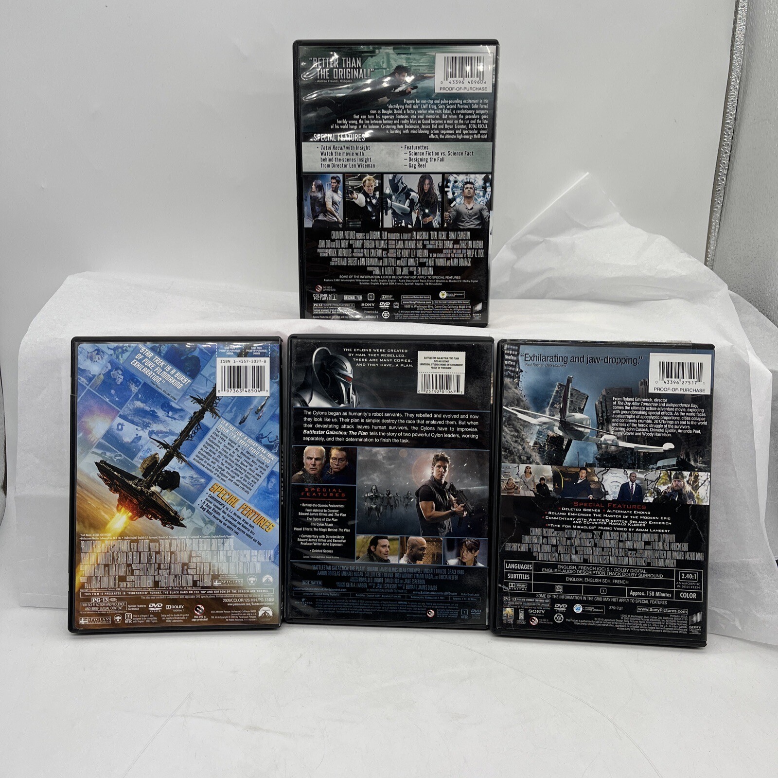 Science Fiction, Comedy, Action, Superhero Film 8 DVD