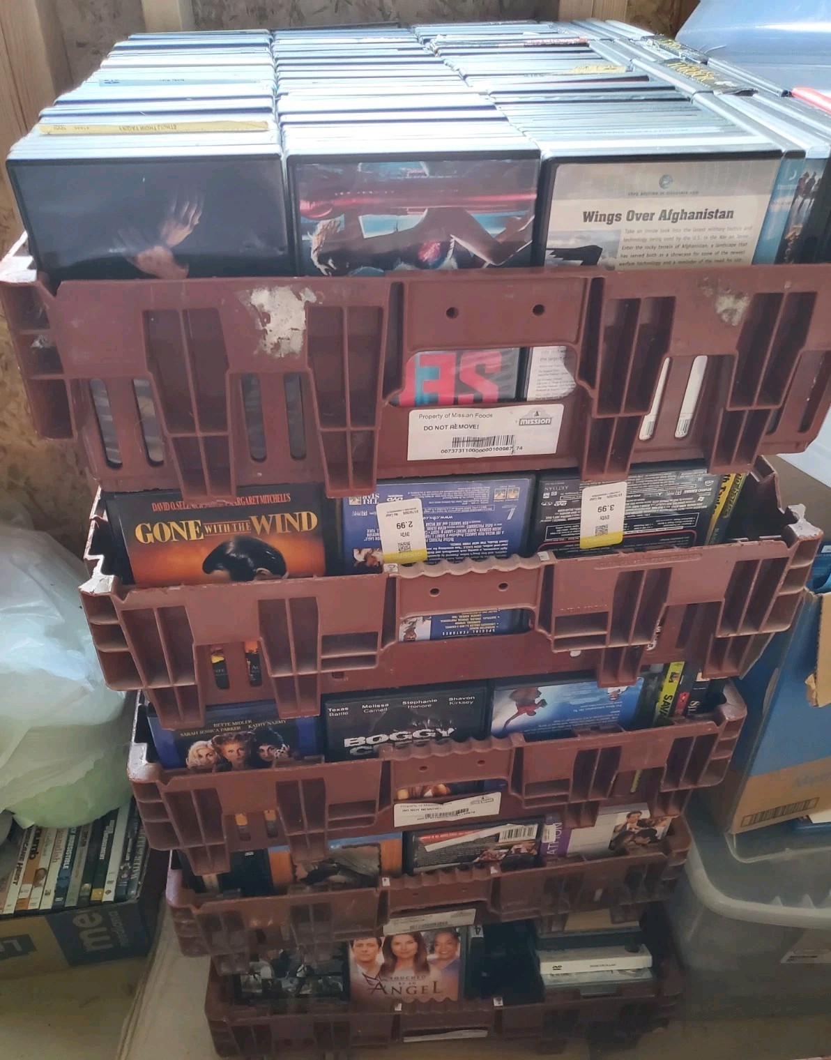 12000 Pieces Media Dvd Mixed Bulk Wholesale Lot…2K TV SERIES/SHOWS~10k Dvds!!
