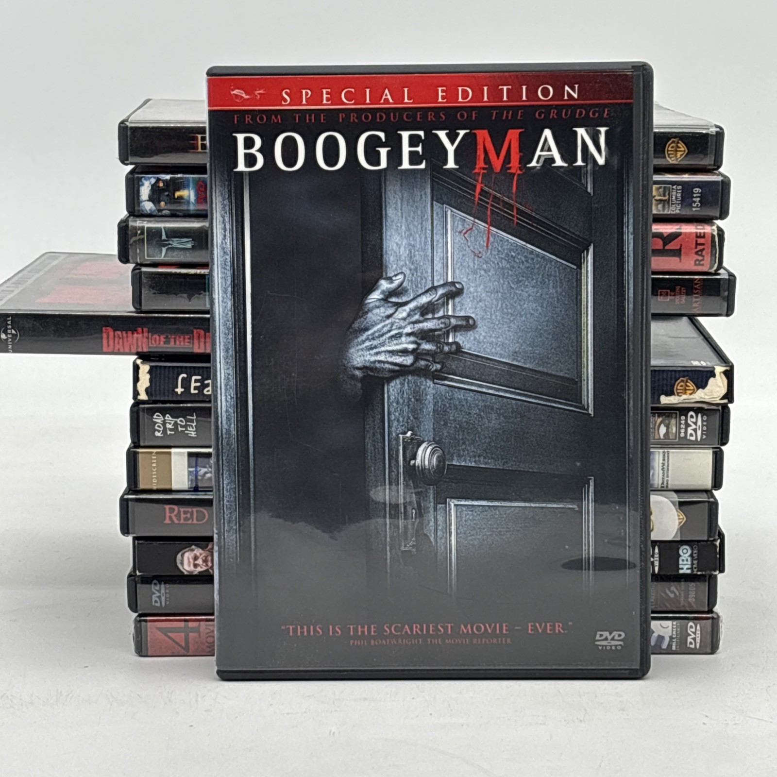 DVD Lot Of 13 Horror Movies Physical Media Instant Collection Exorcist Boogeyman