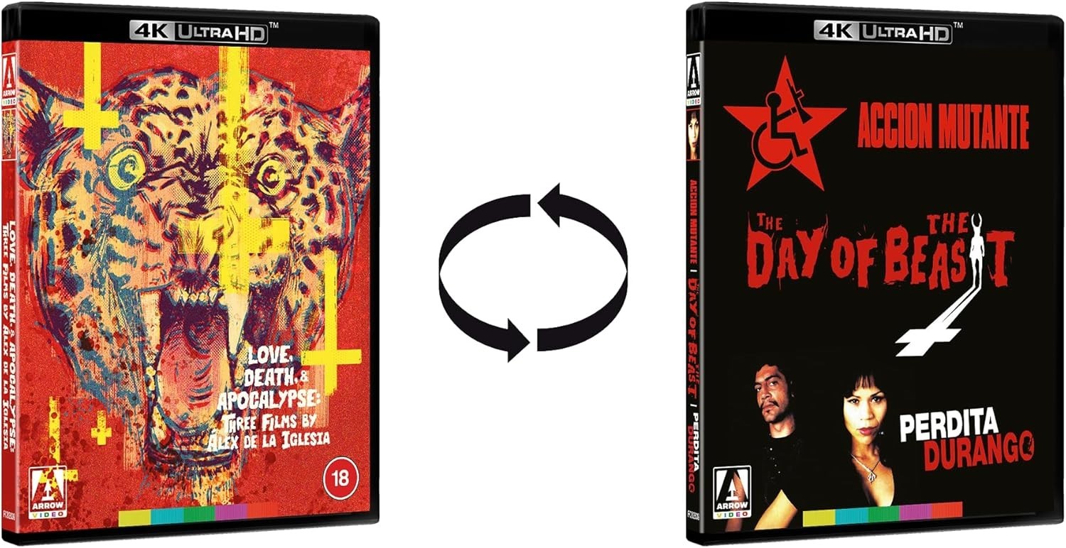 Love, Death & Apocalypse: Three Films by Alex de La Iglesia 4K UHD Blu-Ray NEW
