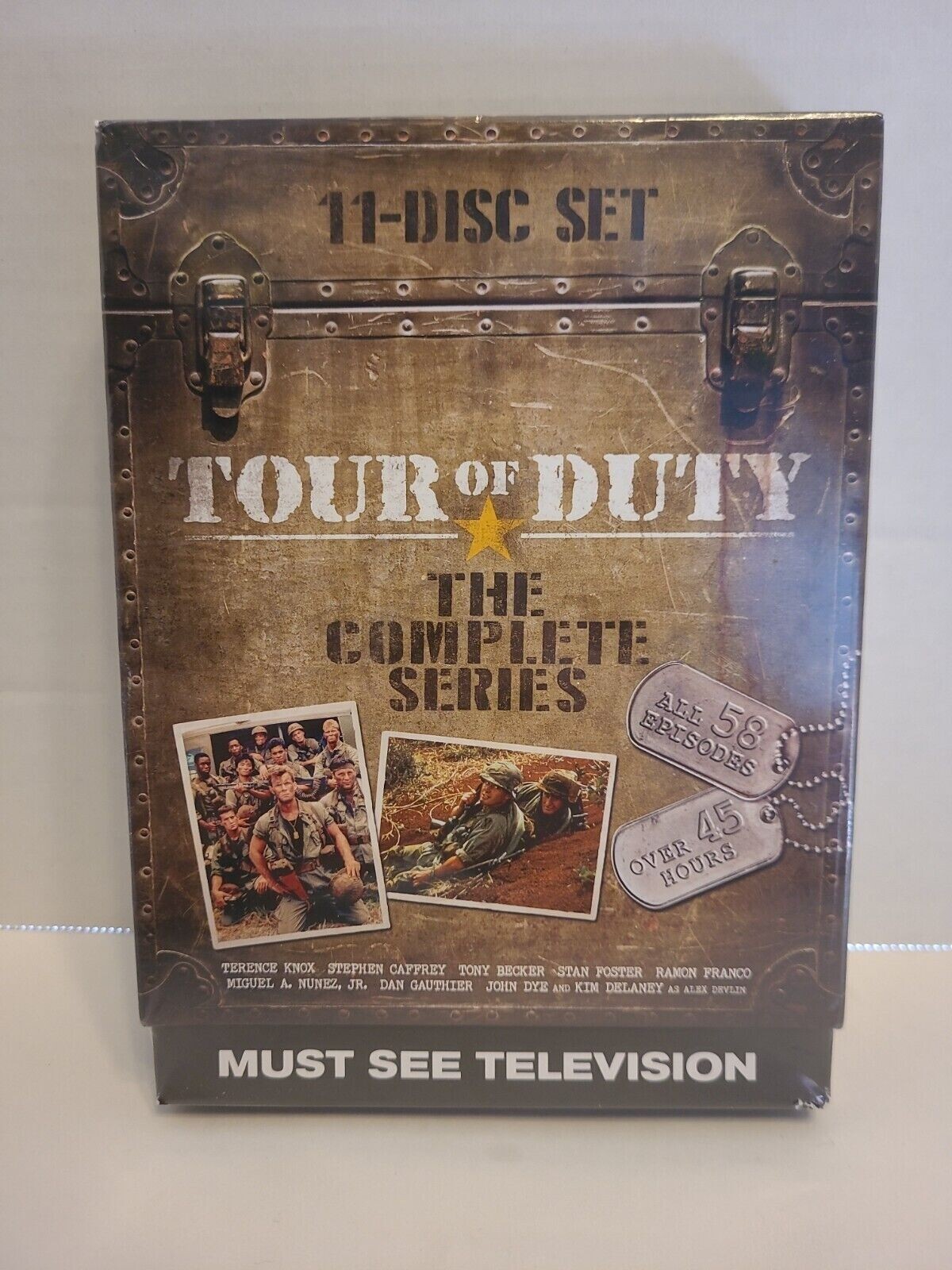 Tour of Duty The Complete TV Series,Season 1 2 3(DVD,11-Disc Set,Seasons 1-3)NEW