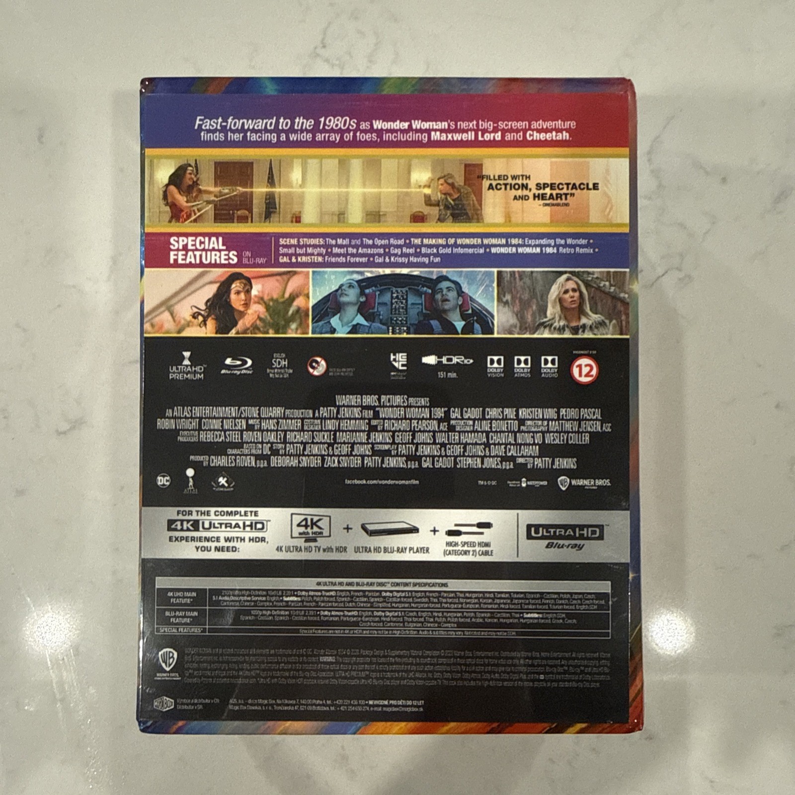 Wonder Woman 1984 [Filmarena] – 4K UHD + 2D Blu-ray Steelbook Hardbox Set | #093