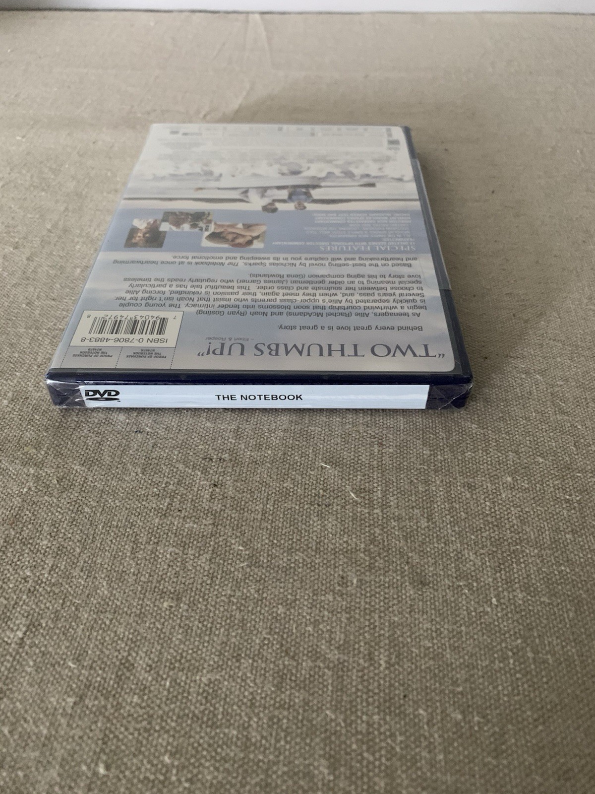 The Notebook (DVD, 2004) New Line Platinum Series Ryan Gosling- New & Sealed