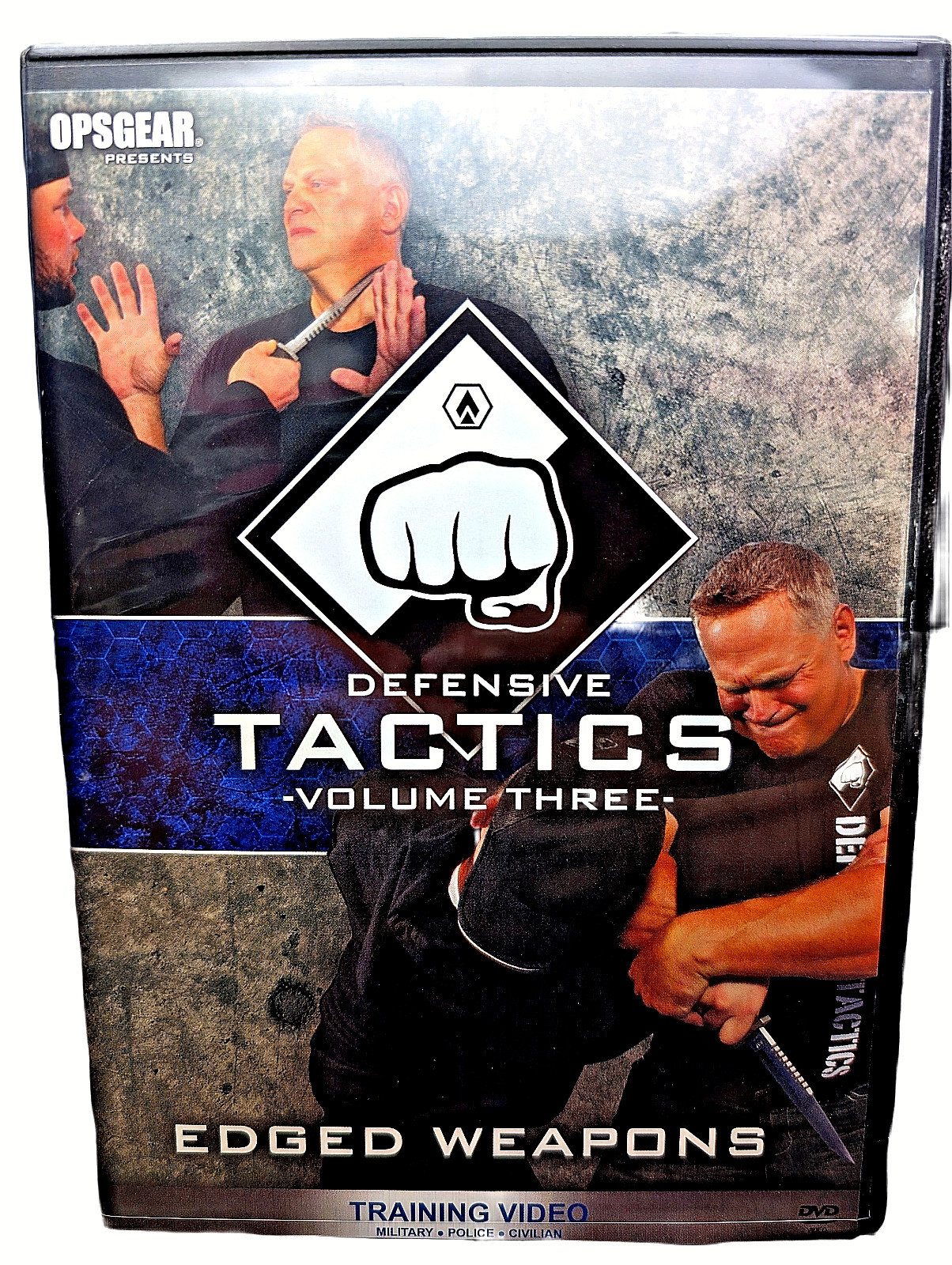 Defensive Tactics Edged Weapons Training DVD – Self Defense Vol 3